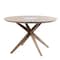 Armen Living Sachi and Nabila Outdoor 5 Piece Light Eucalyptus and Concrete Dining Set 840254333383 - alternate 5
